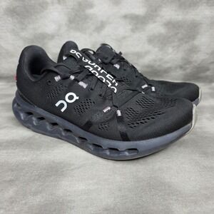 On Cloudsurfer Shoes Womens Size 8 All Black On Cloud w/CloudTec Phase